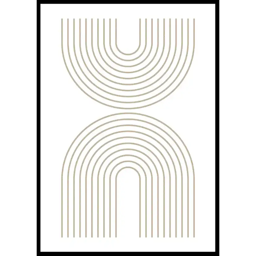 Poster Gallerix Art Lines No2