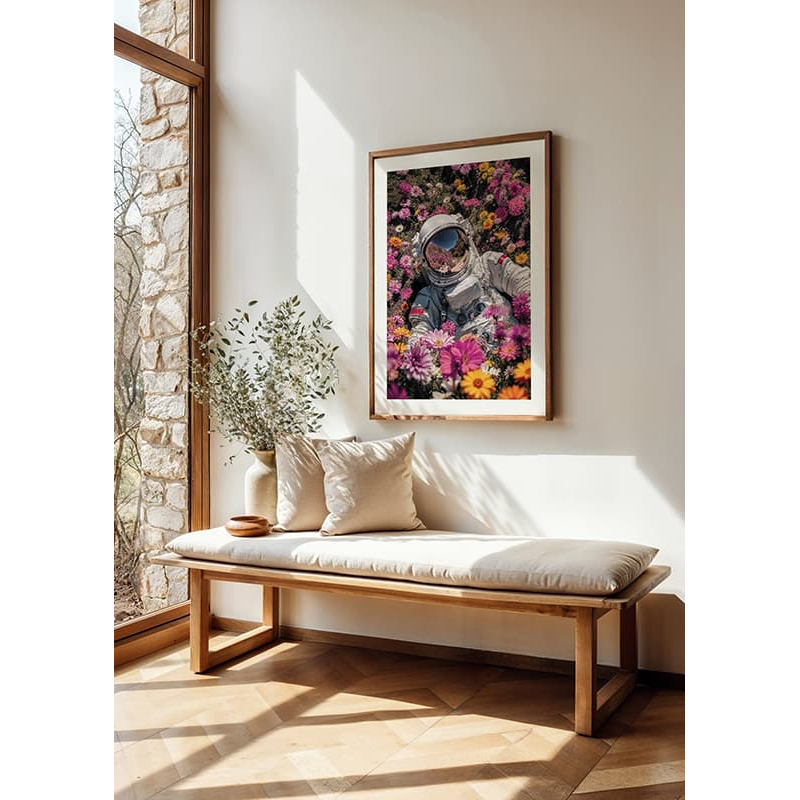 Poster Gallerix Astronaut In Bloom