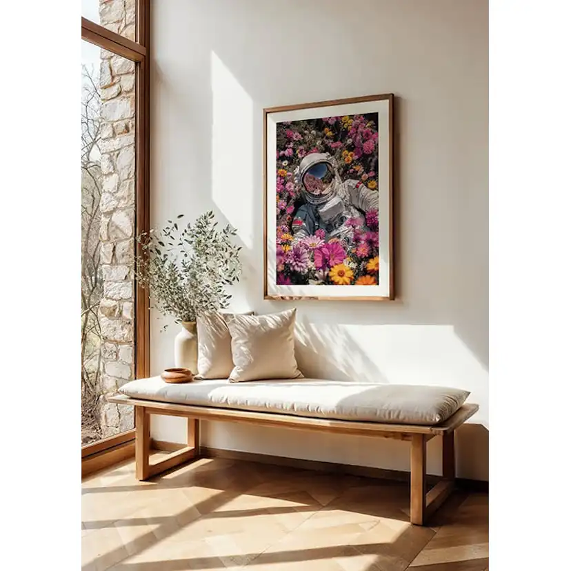 Poster Gallerix Astronaut In Bloom