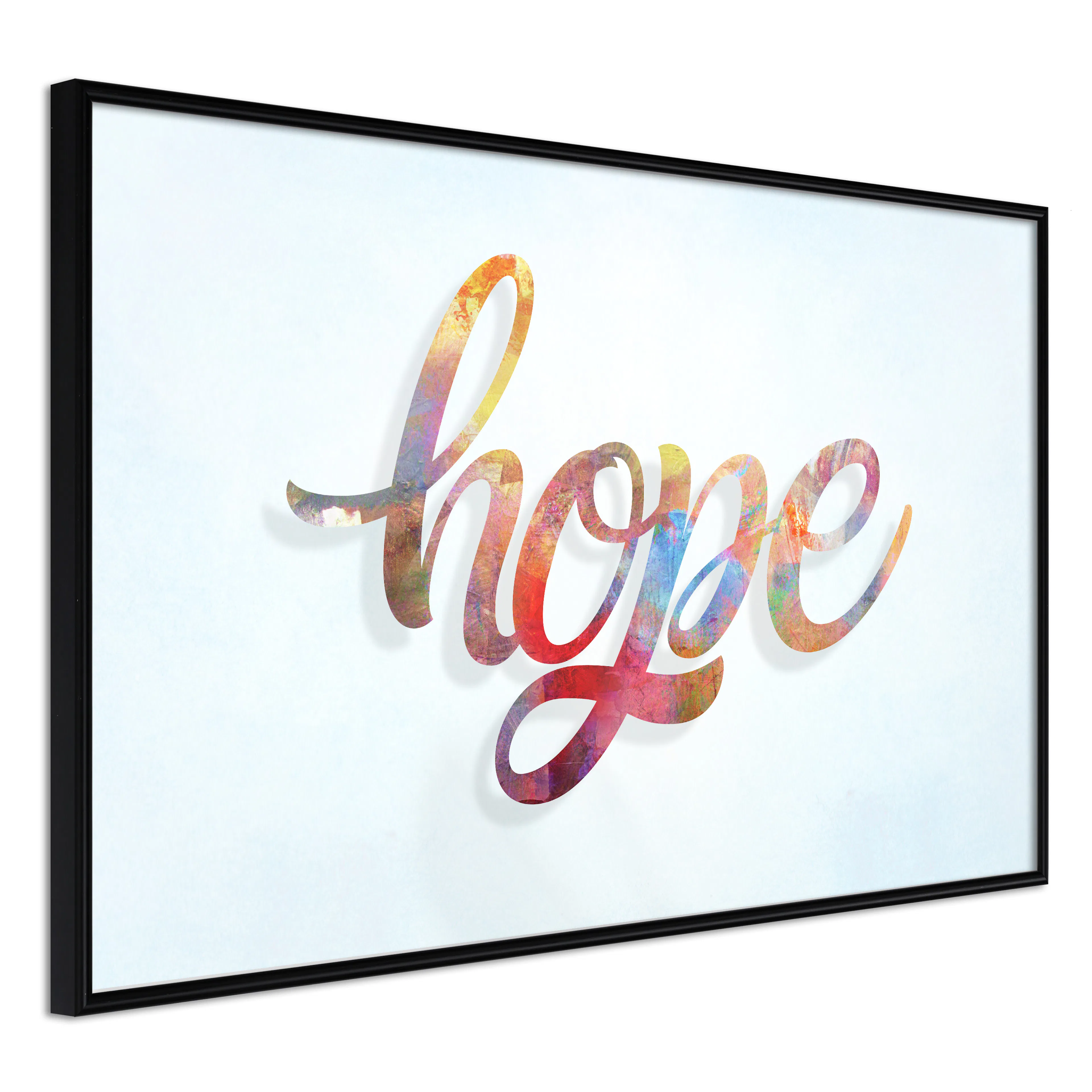 Affisch - Hope [Poster] 60x40 Svart ram, 60x40 cm