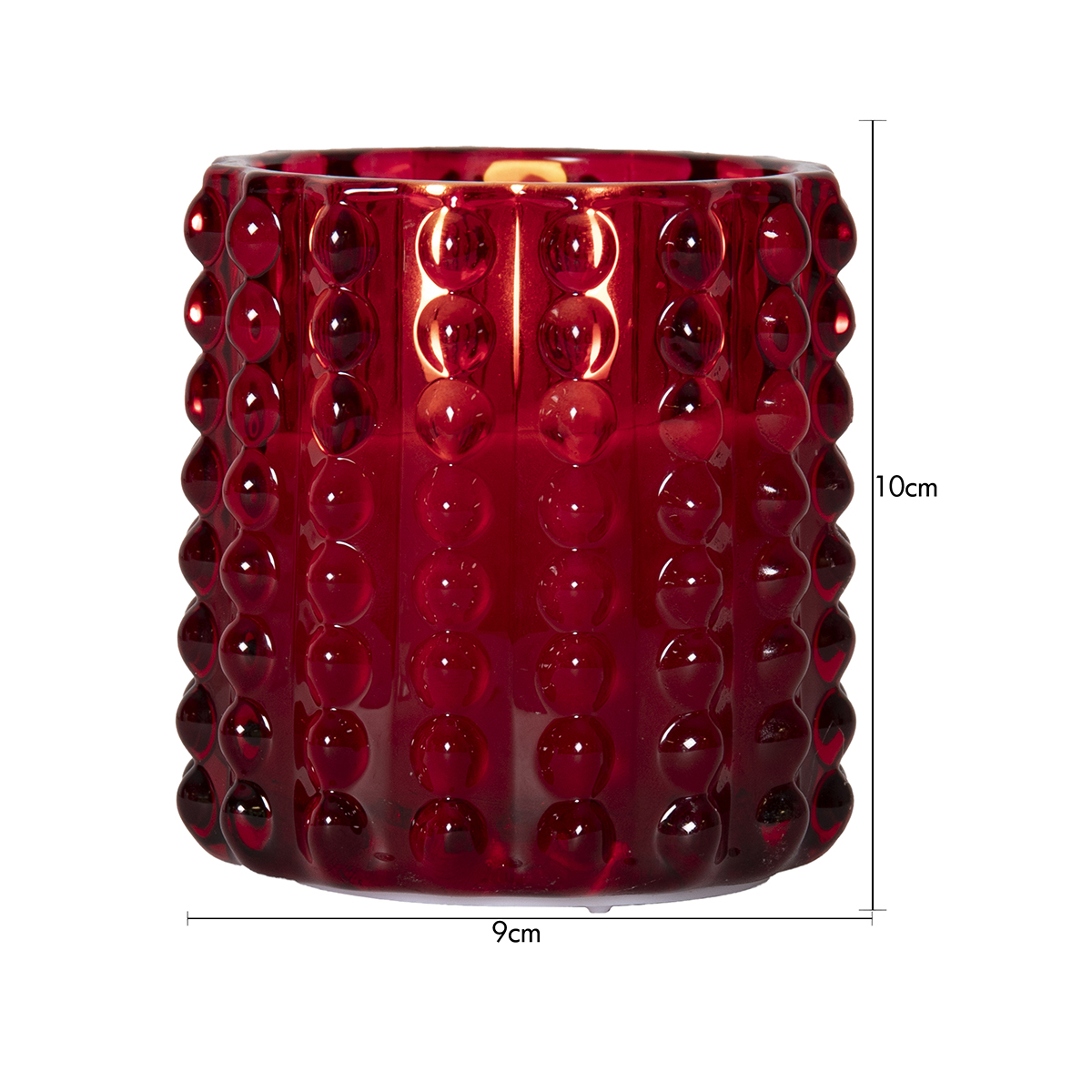 LED-Ljus Star Trading Flamme Dotty 9 cm