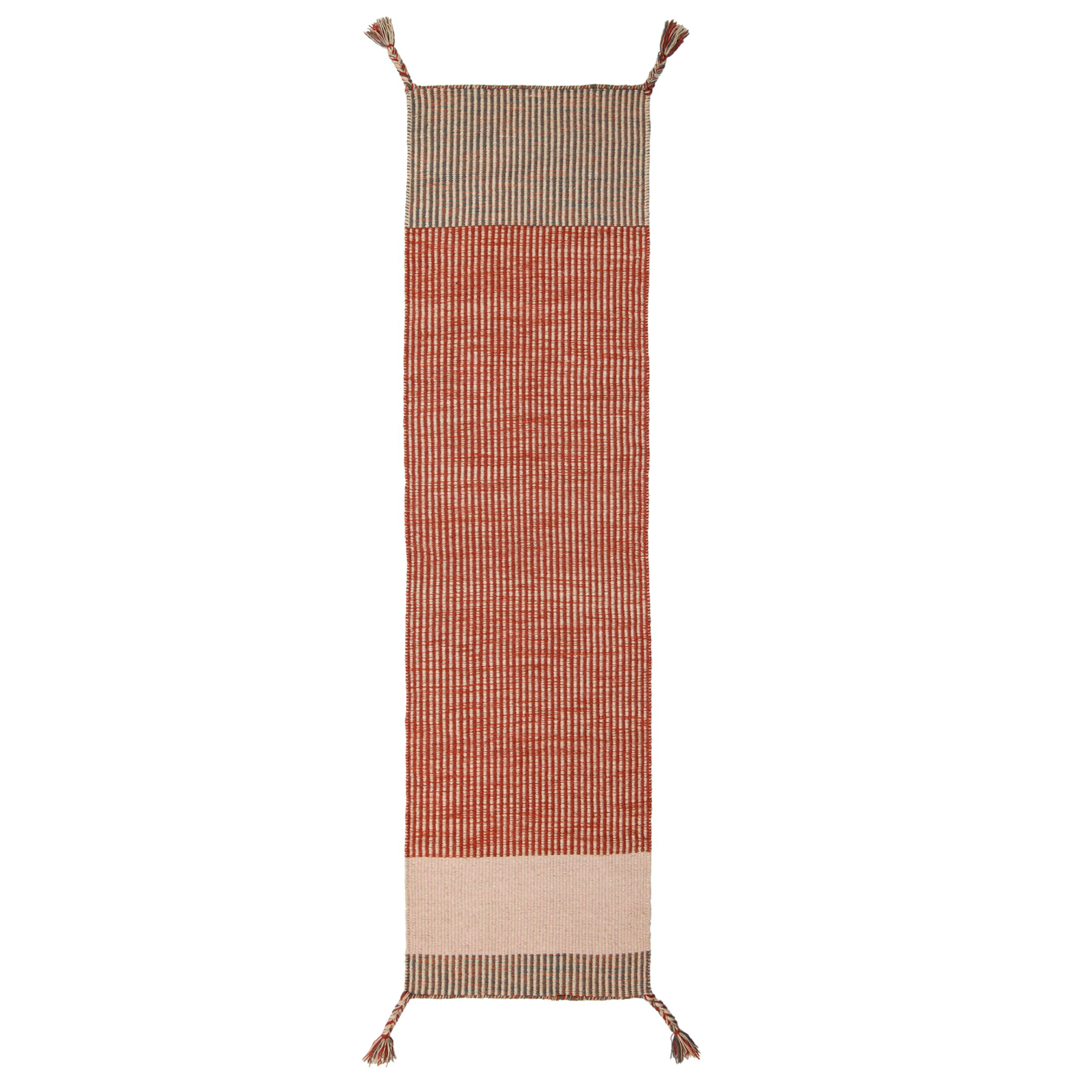 Flatvävd Matta Flair Rugs Anu Runner 60x200 Ull