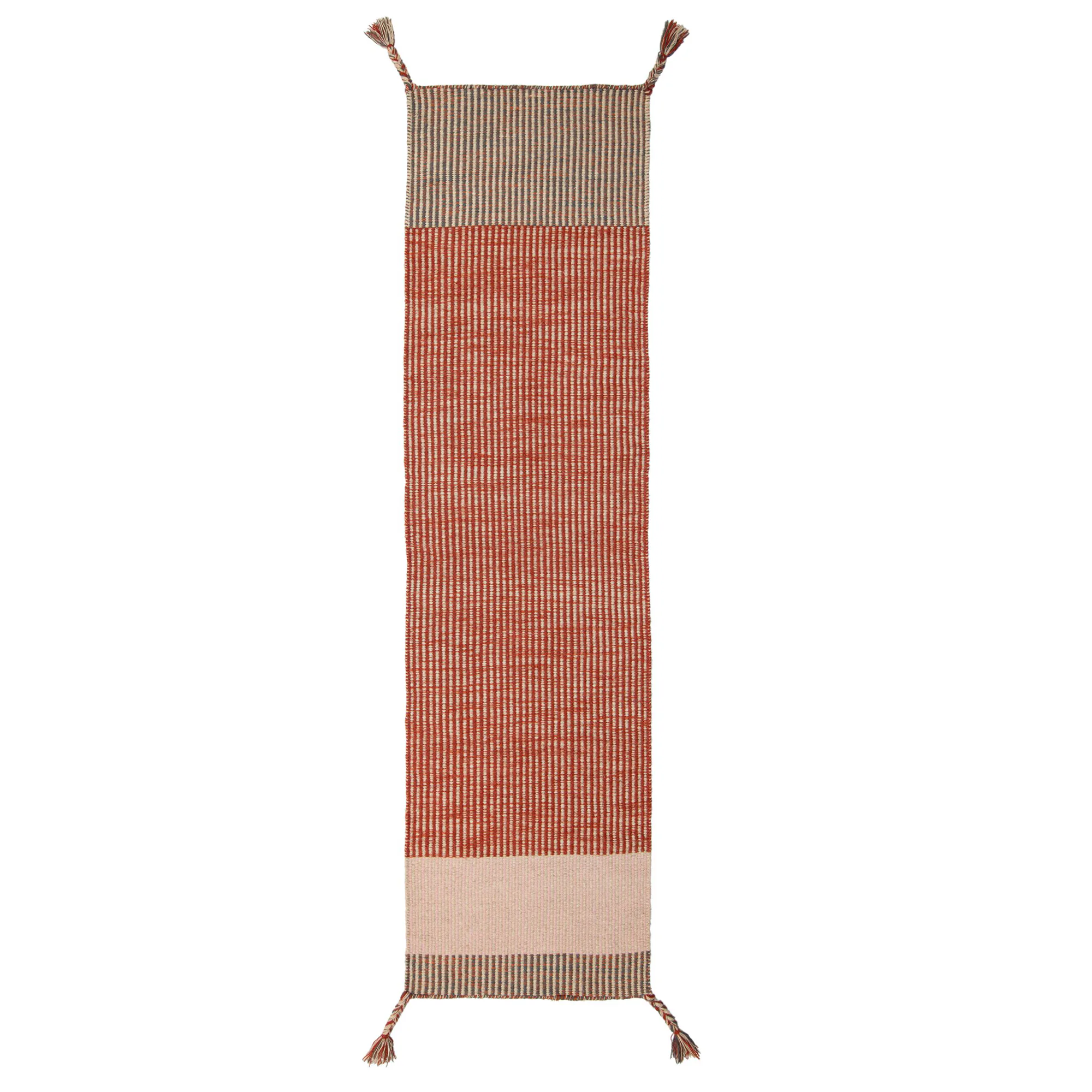 Flatvävd Matta Flair Rugs Anu Runner 60x200 Ull