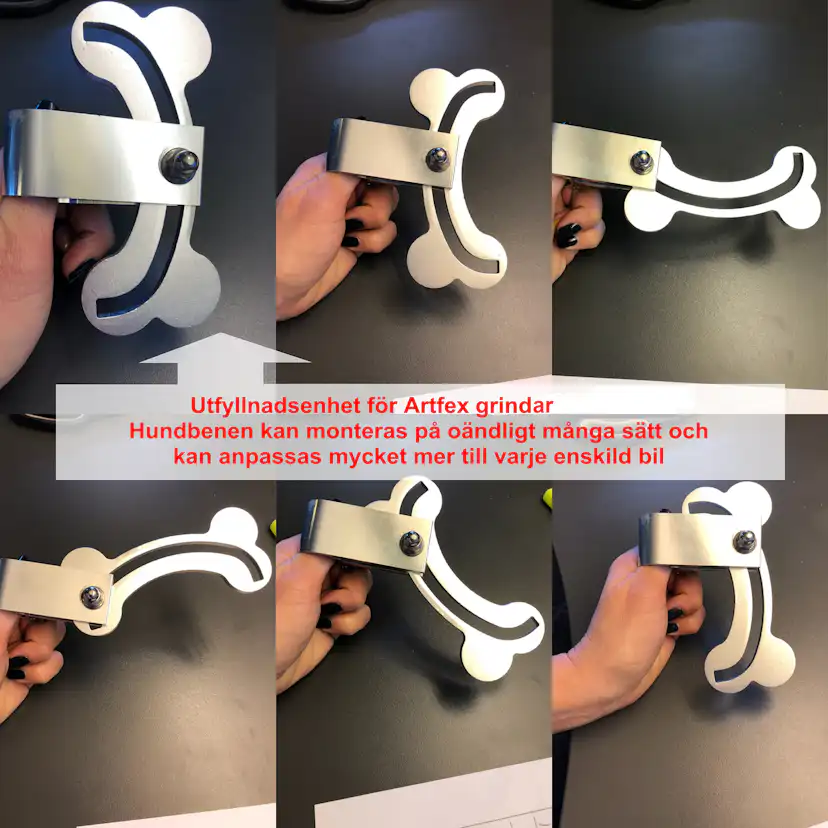 Hundgrind Artfex Modell 1 Dubbeldörr
