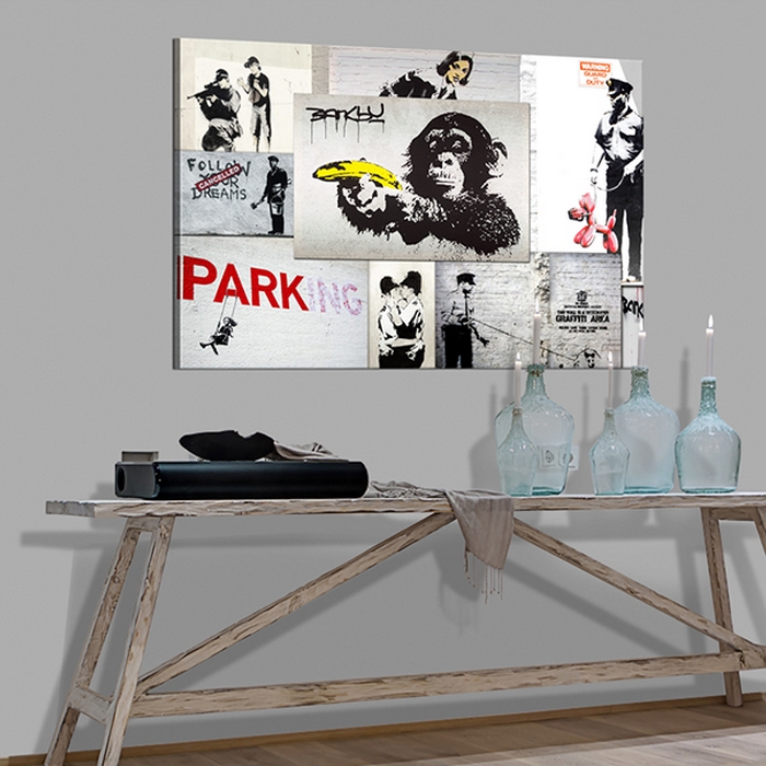 Tavla Arkiio Banksy Police Fantasies