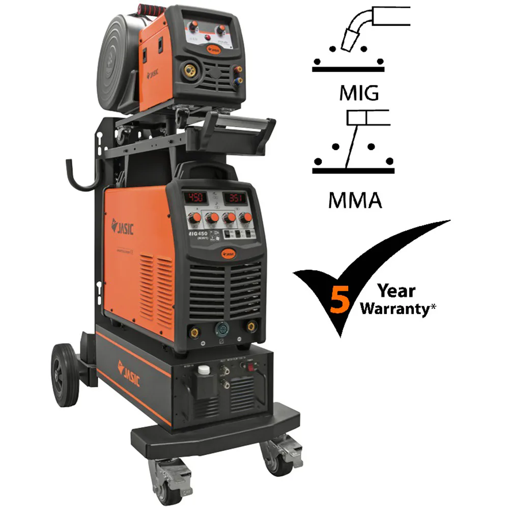 Svets JASIC pro MIG 450 MMA - lift TIG water cooled