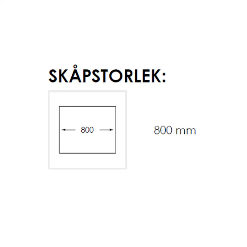 Diskho Nordic Tech Radius 700 B X Rostfri Enkel med Korgventil & Vattenlås