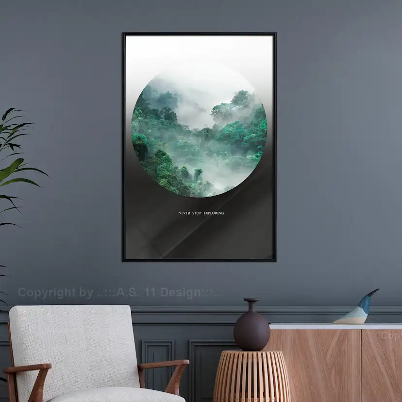 Poster Artgeist Affisch Never Stop Exploring