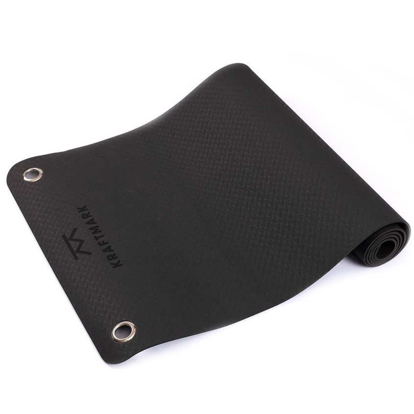 Yogamatta Kraftmark med Öjletter