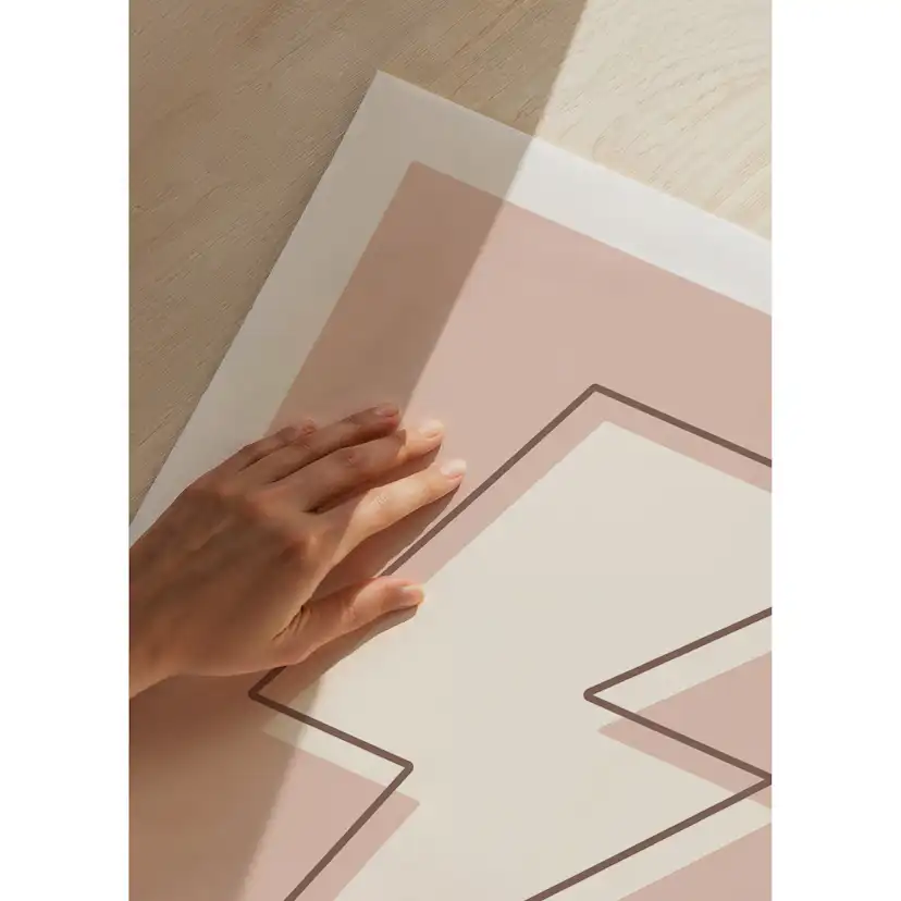 Poster Gallerix Flash In Pink