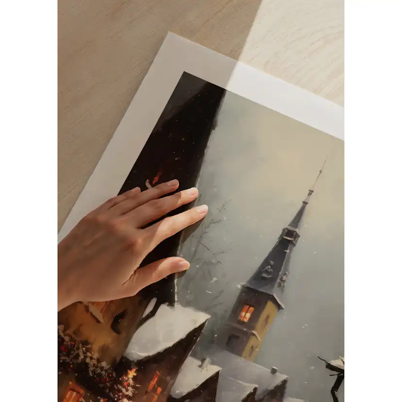 Poster Gallerix Winter Village No4