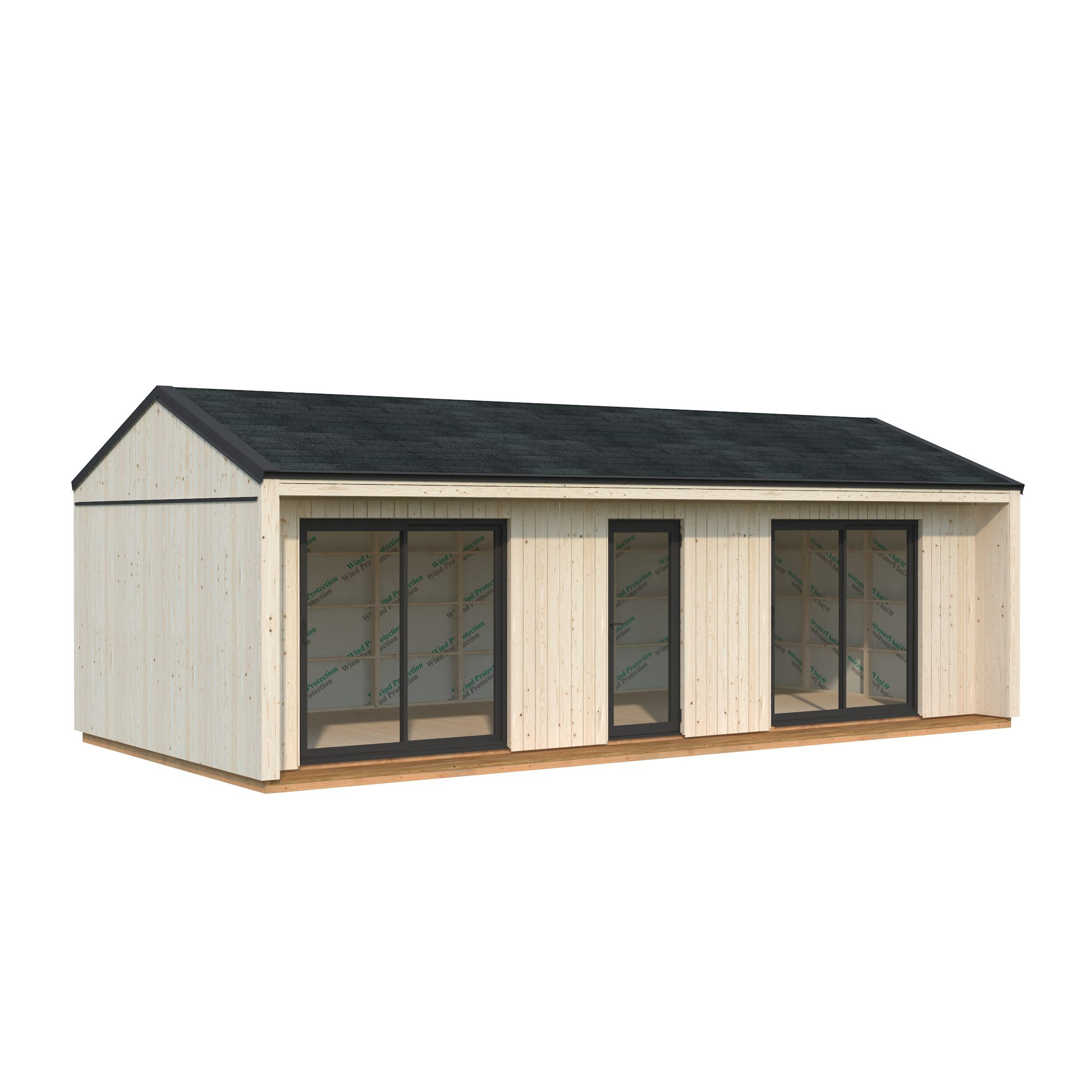 Trädgårdshus Palmako Rebekka 40,4 m² (inv. 31,8 m² )