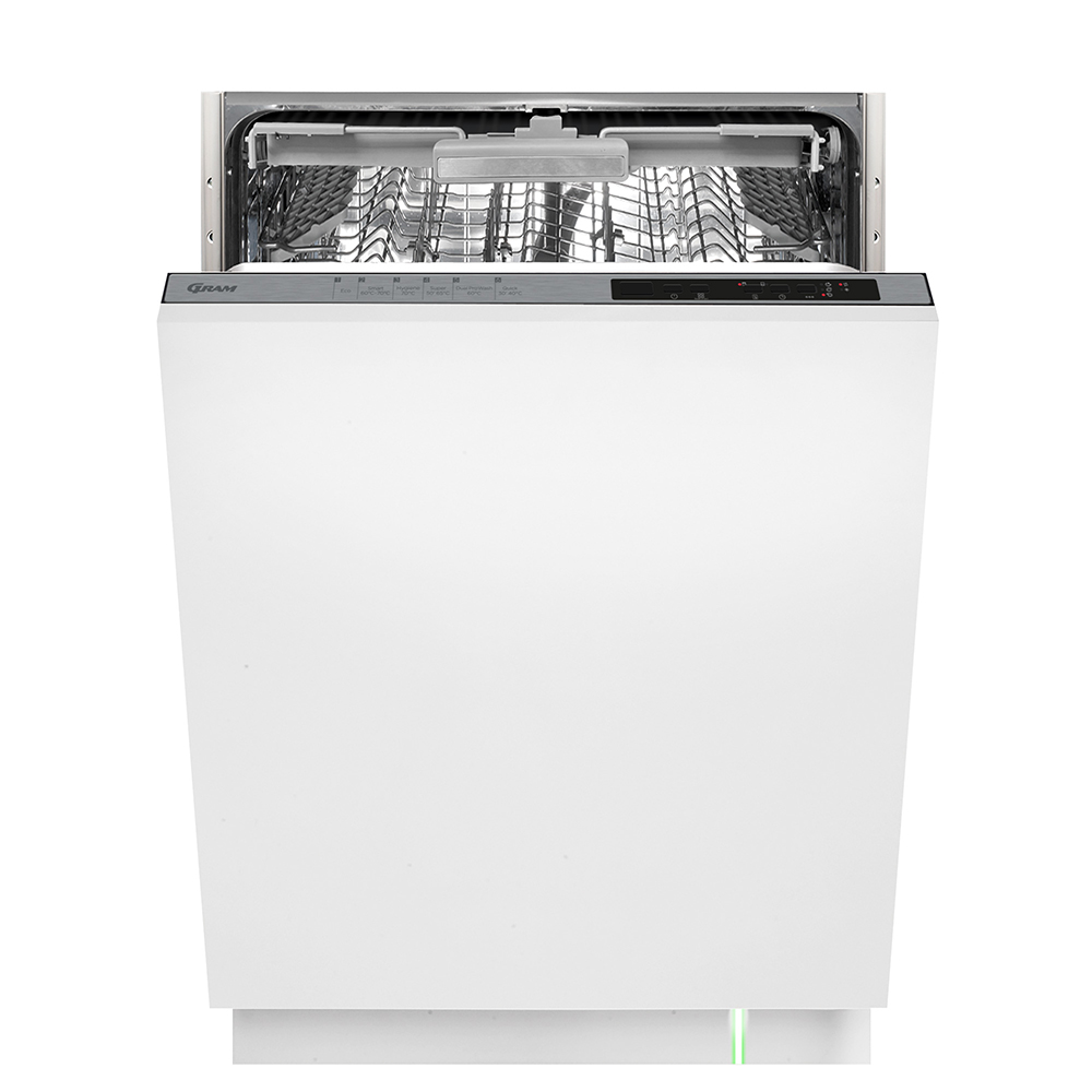 Integrerad Diskmaskin GRAM OMI 6240-90 RT med Plats för 15 Kuvert