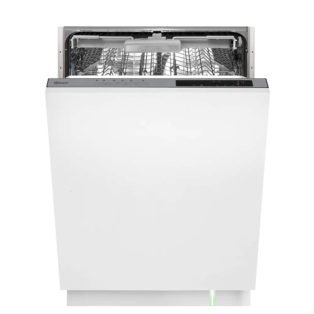 Integrerad Diskmaskin GRAM OMI 6240-90 RT med Plats för 15 Kuvert