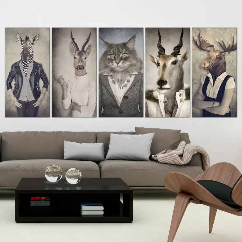 Tavla Arkiio Animal Masks I