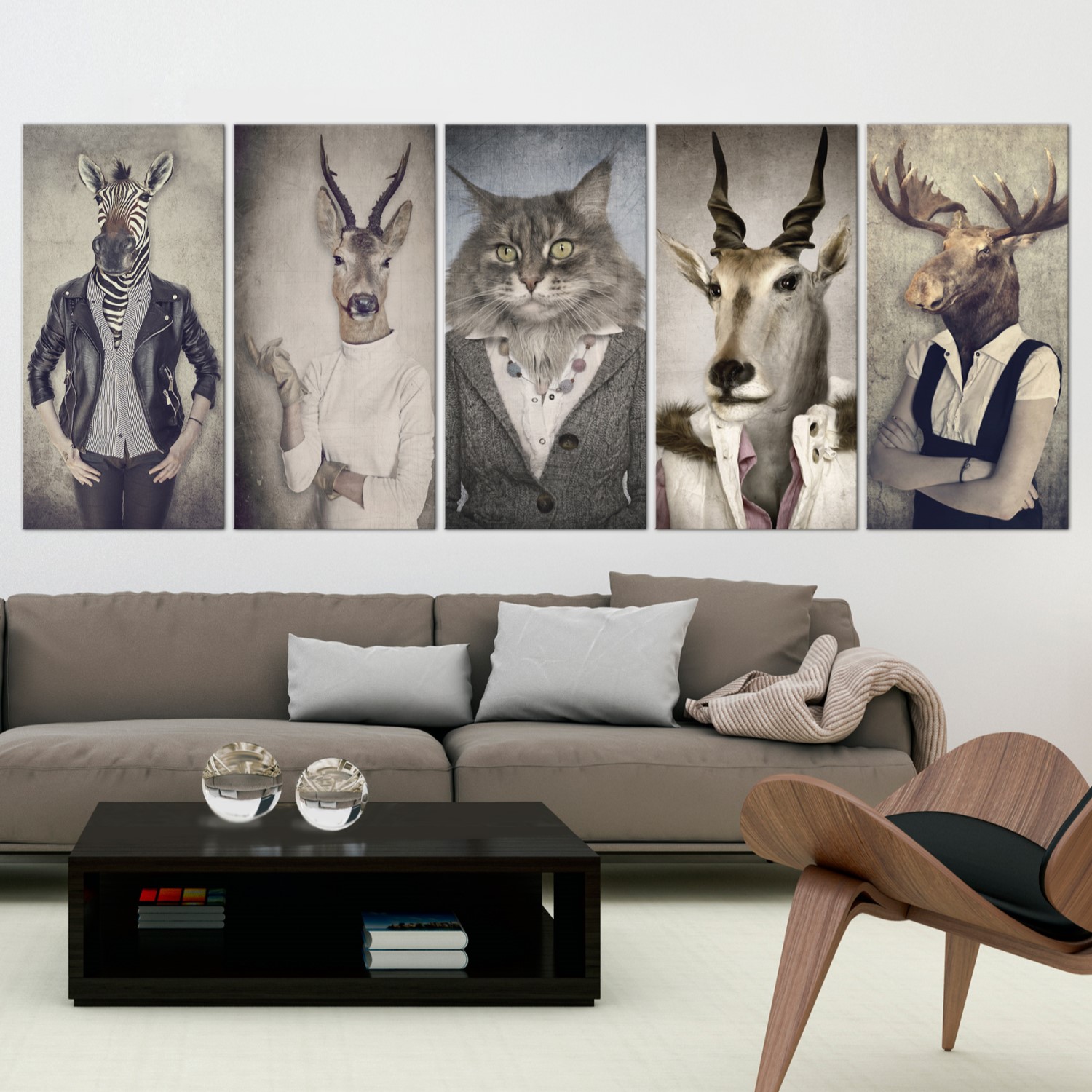 Tavla Arkiio Animal Masks I
