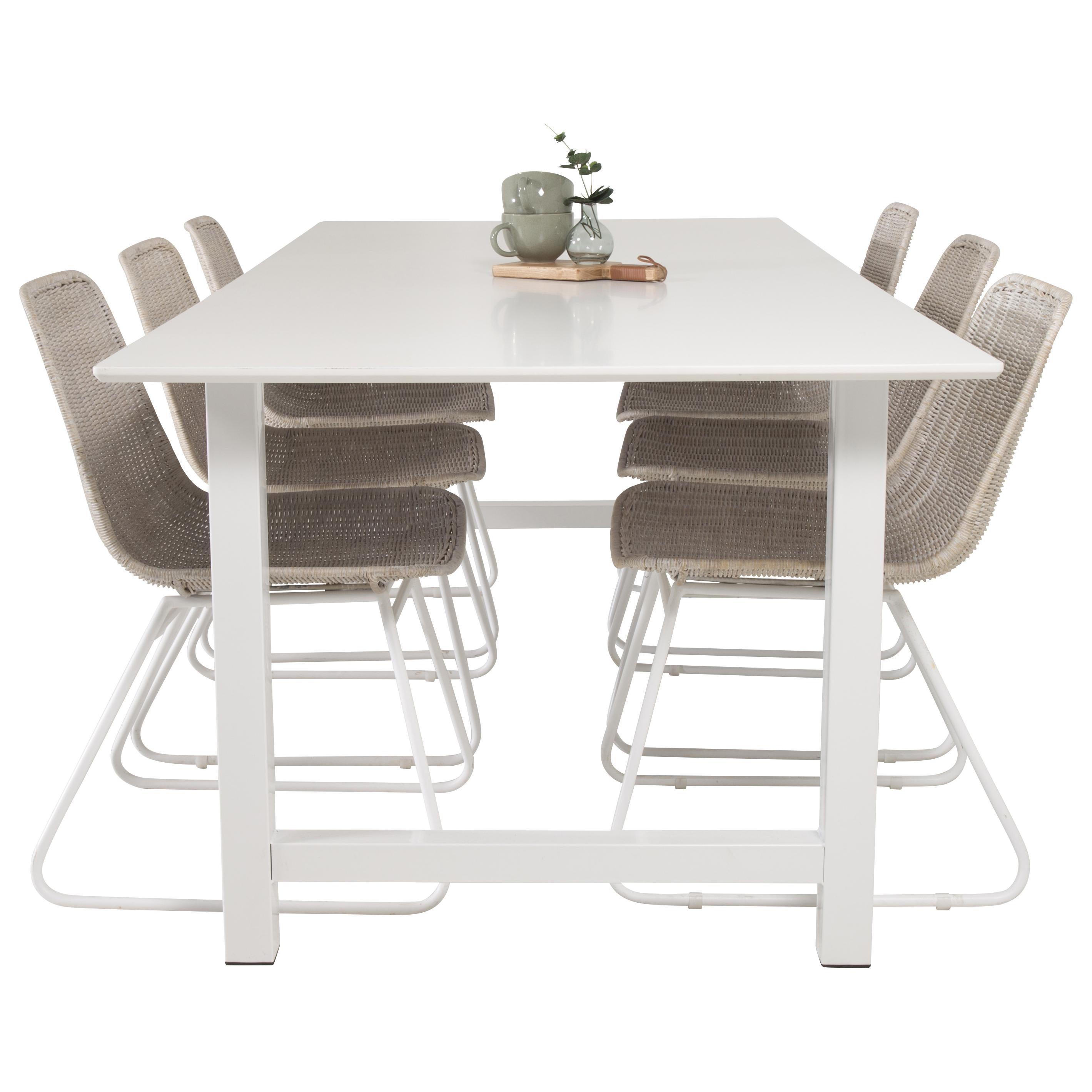 Matgrupp Venture Home Clara med 6 Cornelia Stolar