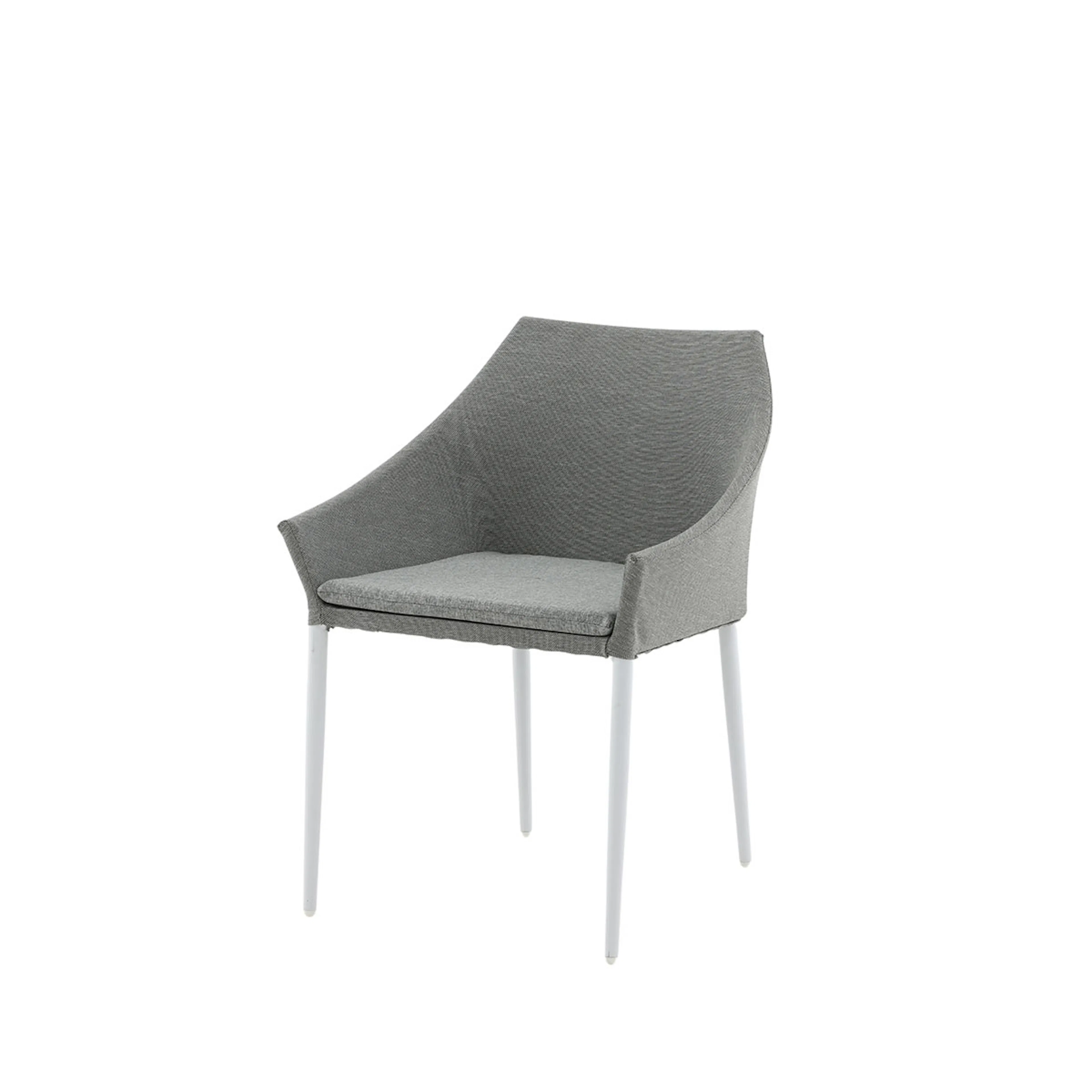 Spoga - Dining Chair- White / Grey -  - Vit/ ljus grå