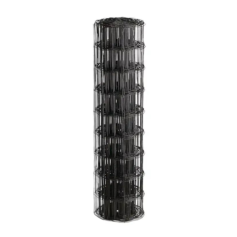 Trädgårdsstängsel NSH Maskstorlek 10 x 10 cm Svart