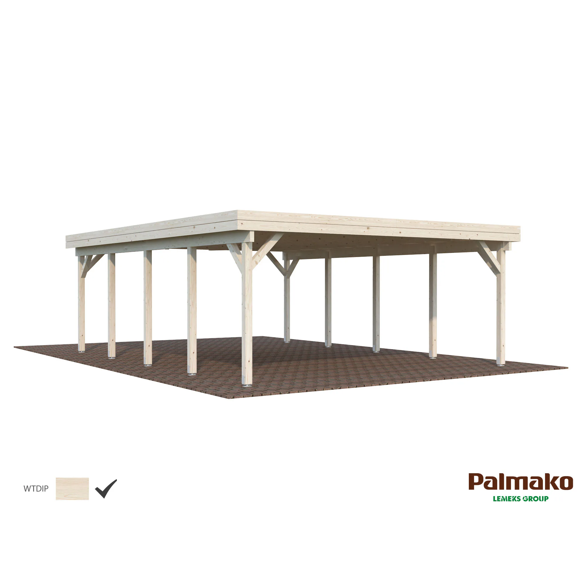 Impregnerad transparent