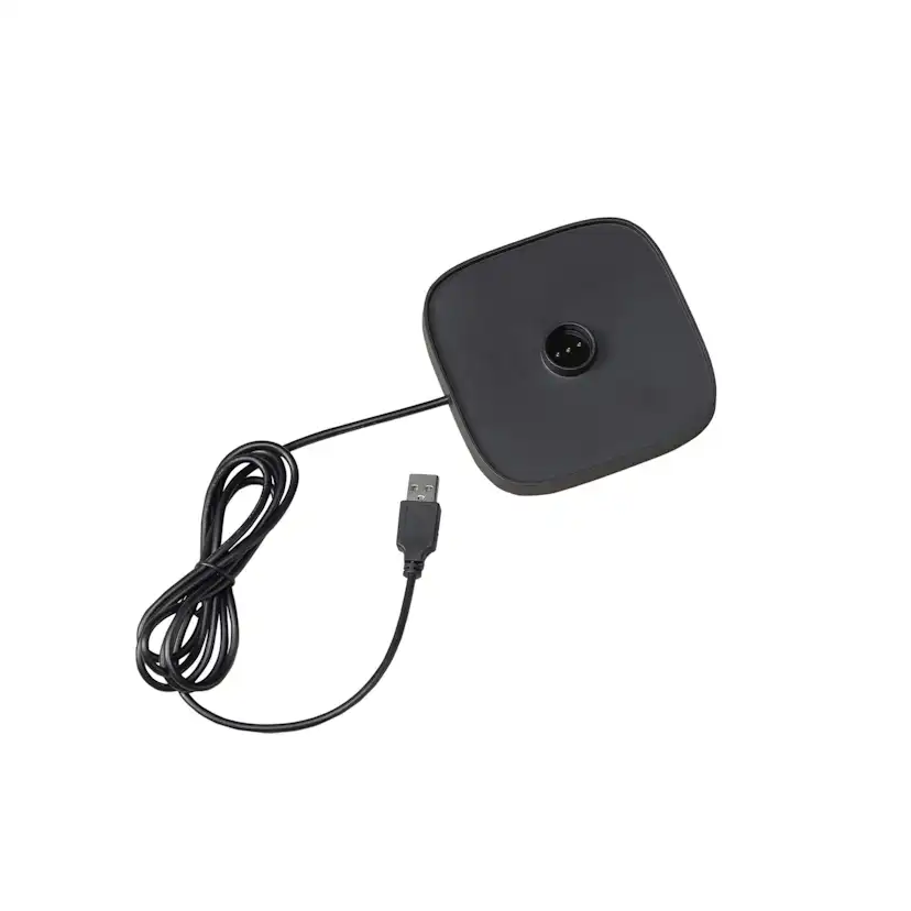 Capri bordslampa vit USB Vit