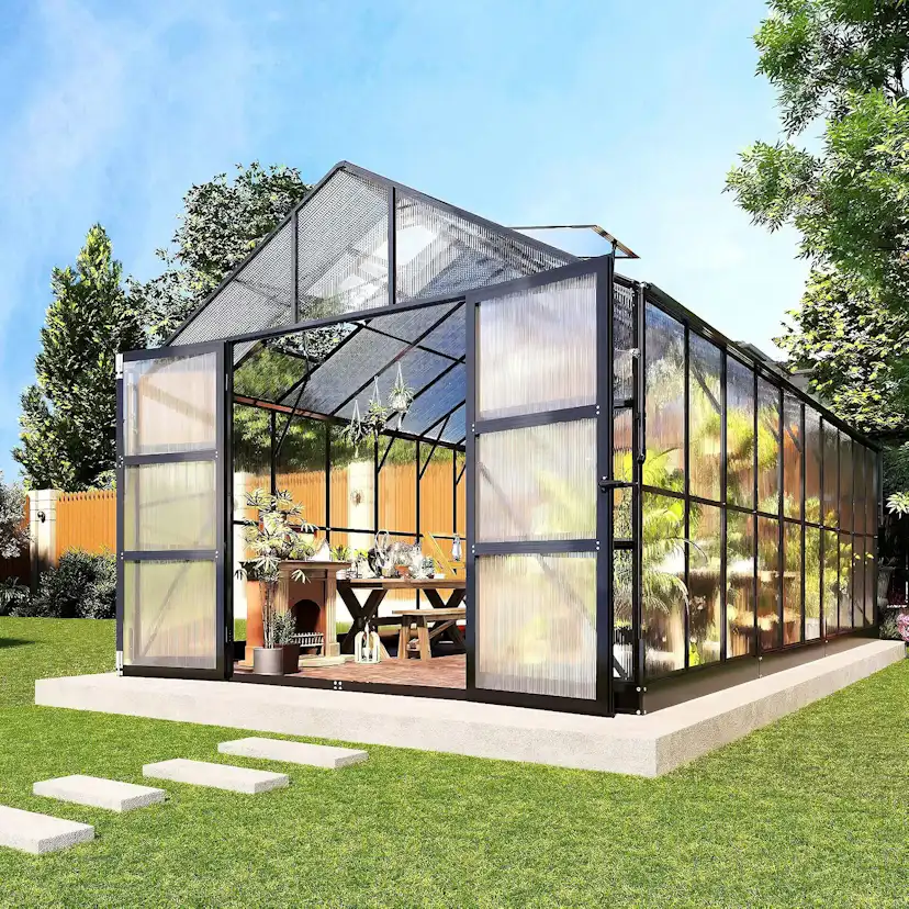 Växthus Lyfco Pro Classic 18m² Premium