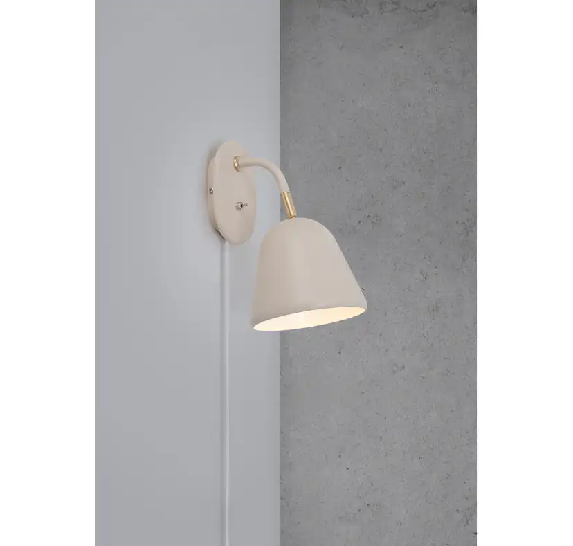 Vägglampa Nordlux Fleur Sänglampa med E14 Sockel