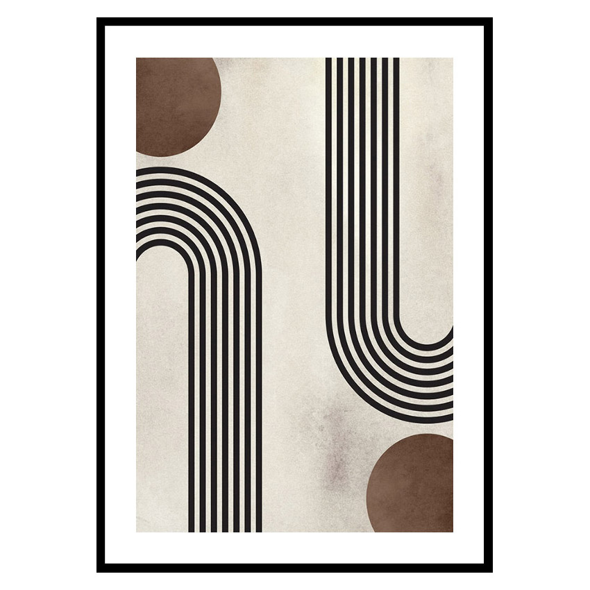 Poster Gallerix Broad Geometric No1