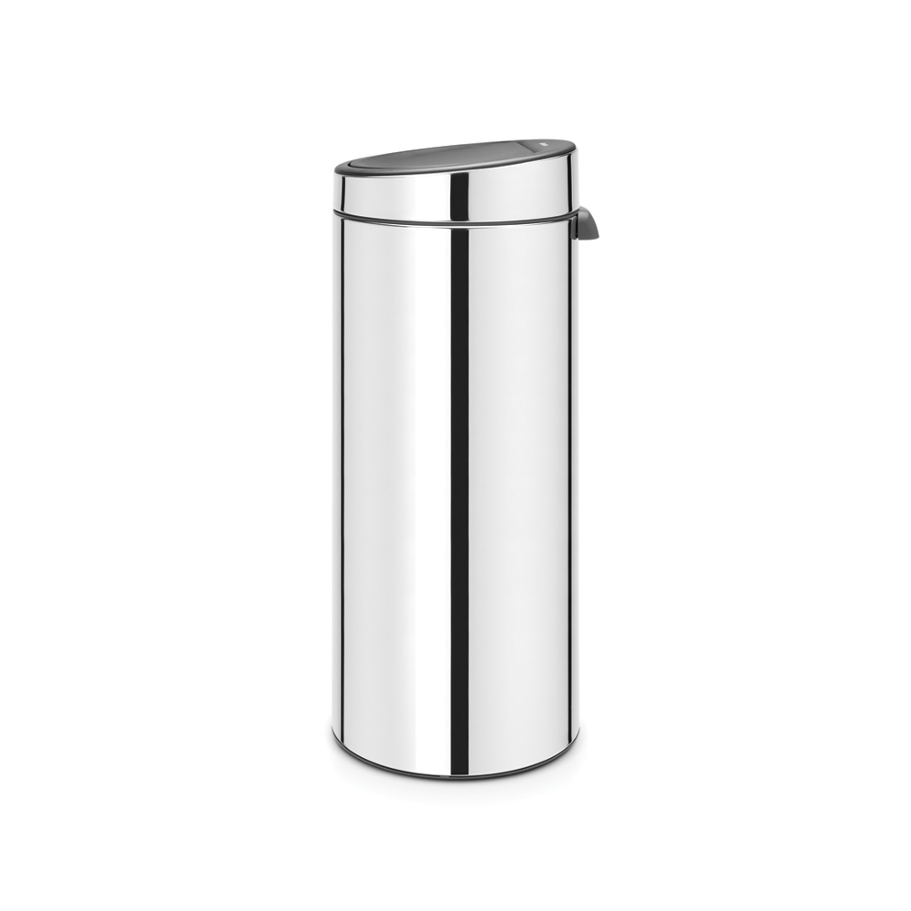 Touch Bin New 30L Blank Stål Färg: Blank Stål