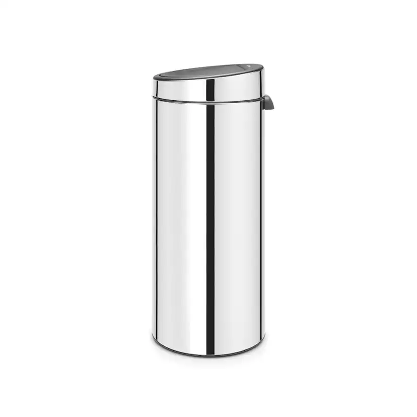 Touch Bin New 30L Blank Stål Färg: Blank Stål