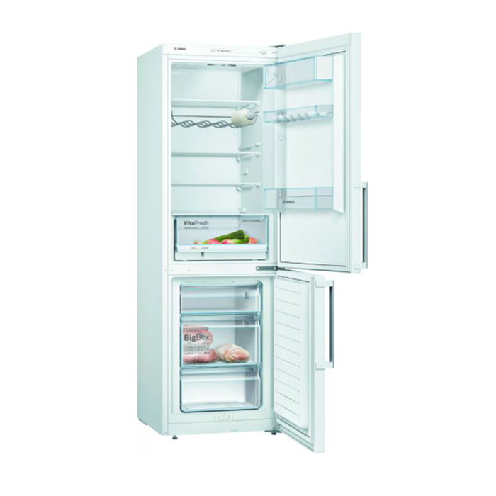 Fristående Kyl/Frys Bosch Serie 4 KGV366WEP med Automatisk Avfrostning och VitaFresh