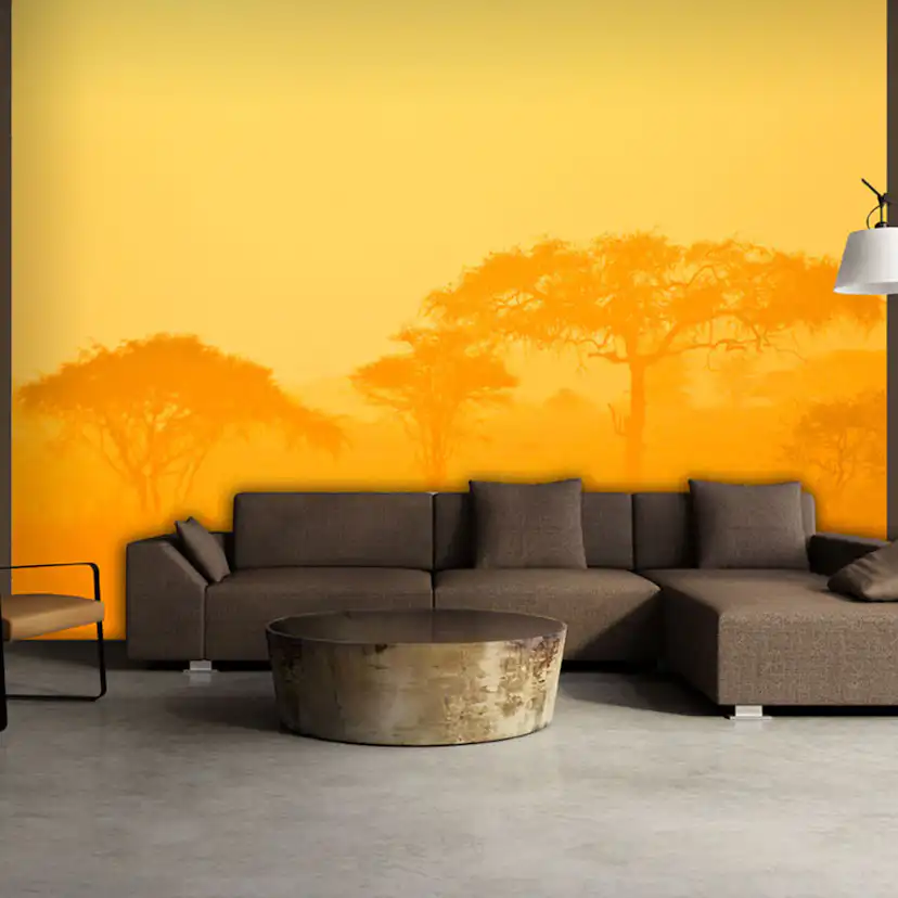 Fototapet Arkiio Orange Savanna