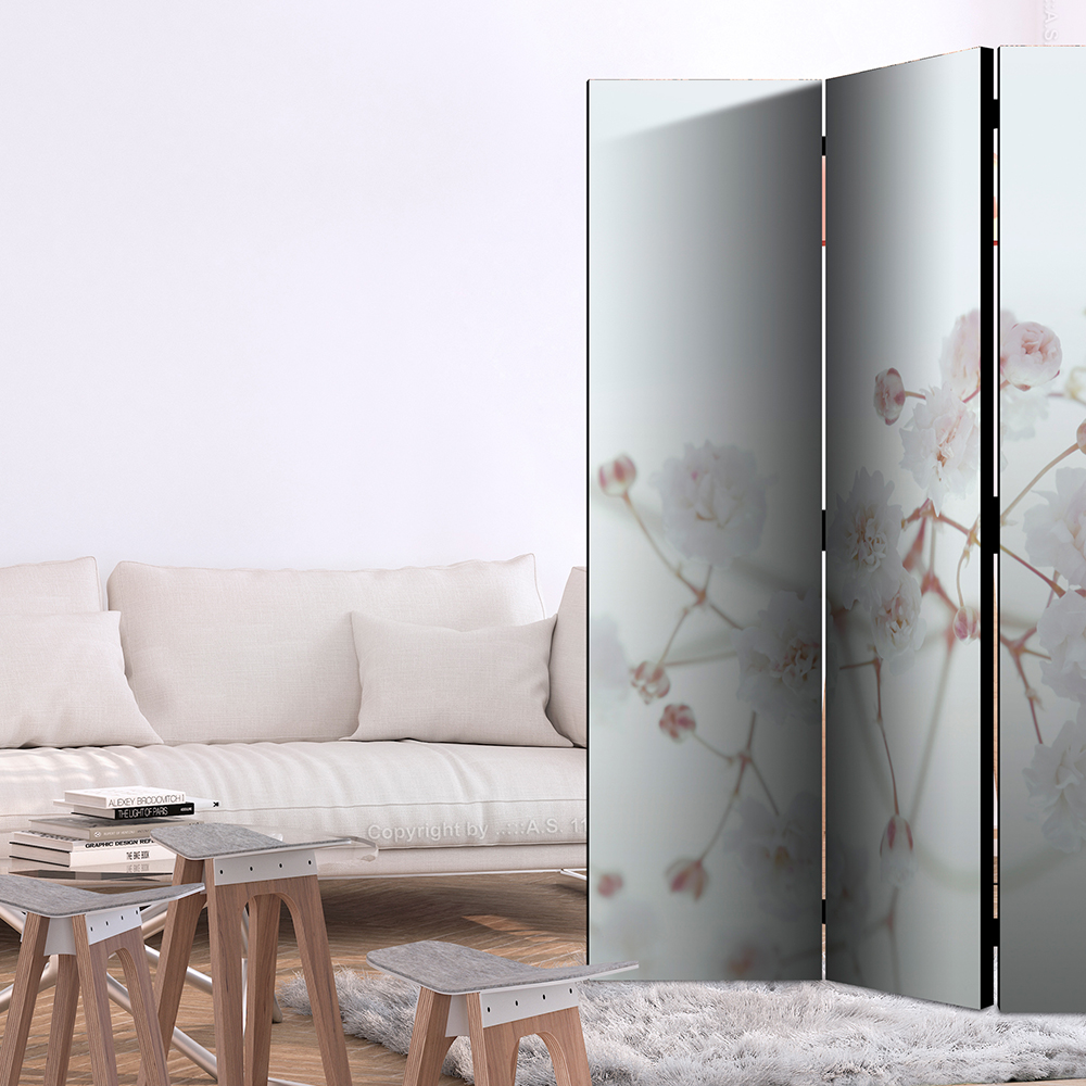 Rumsavdelare Arkiio White Flowers 135x172 cm