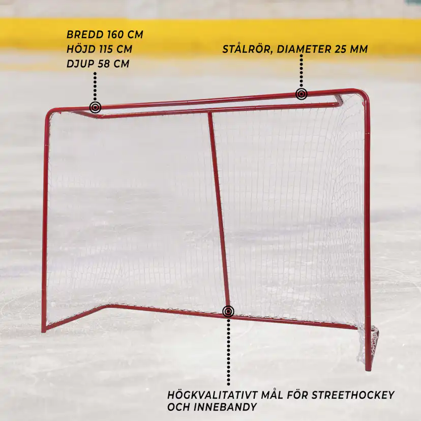 Sportutrustning ProSport Street Hockey/Innebandymål 2-pack