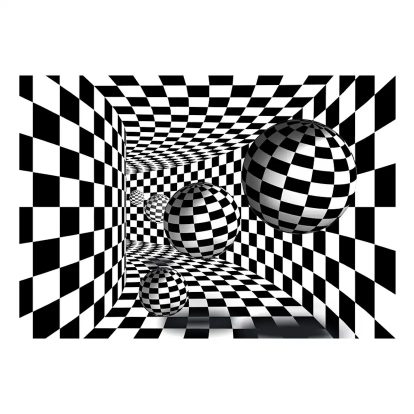 Fototapet Arkiio Black & White Corridor
