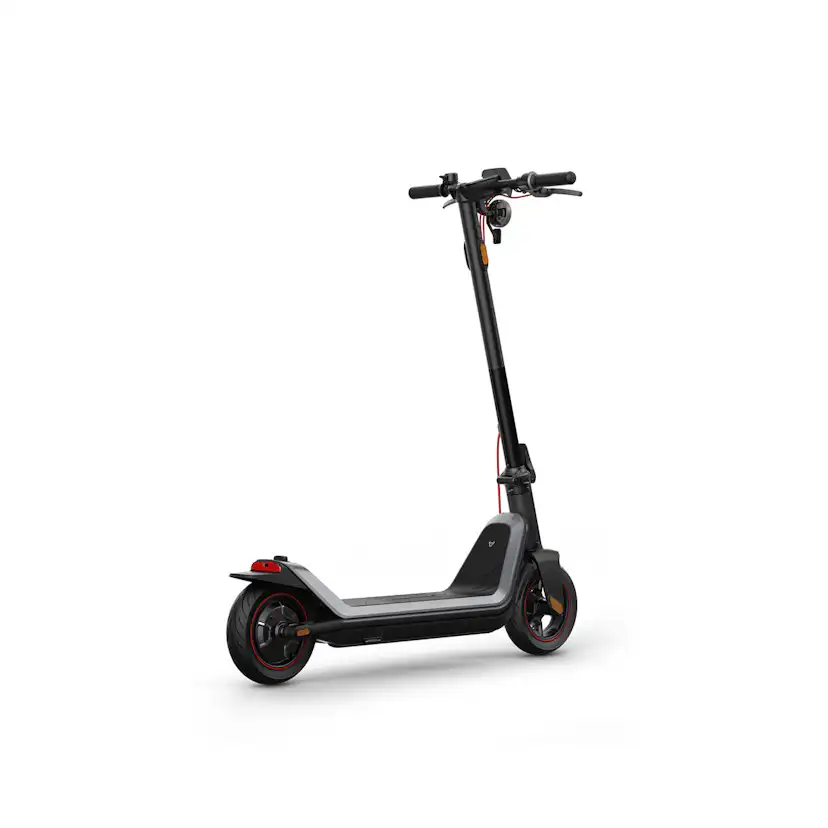 Elscooter NIU KQi3 MAX EU-BG Elsparkcykel i Svart med Trippel-Bromssystem 25 km/h