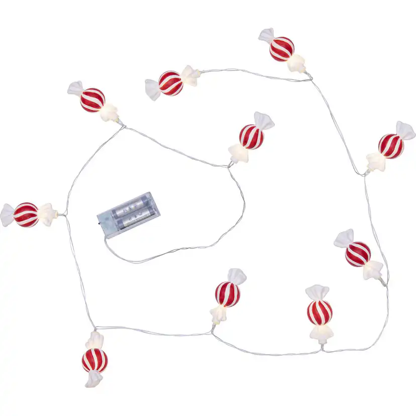 Ljusslinga Star Trading Bonbon Batteridriven LED-slinga