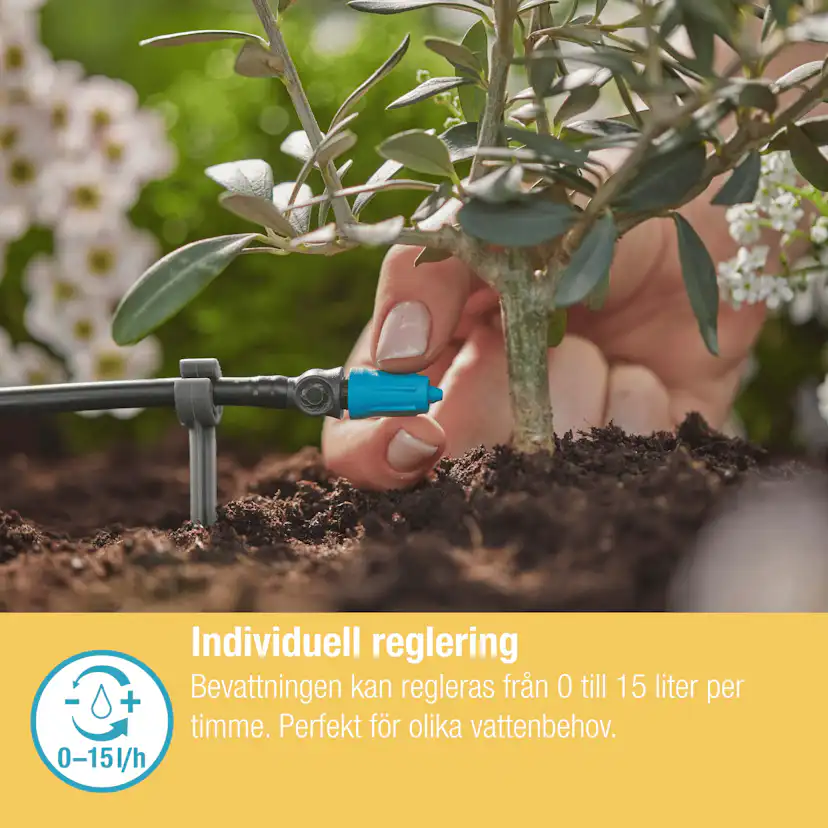 Droppspridare Gardena Micro-Drip Ställbar