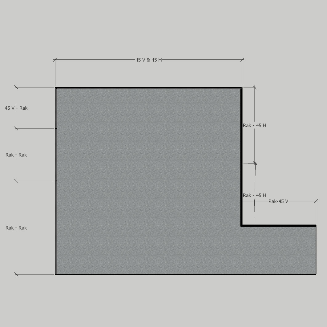 Glasräcke Novoroom Stolpfritt