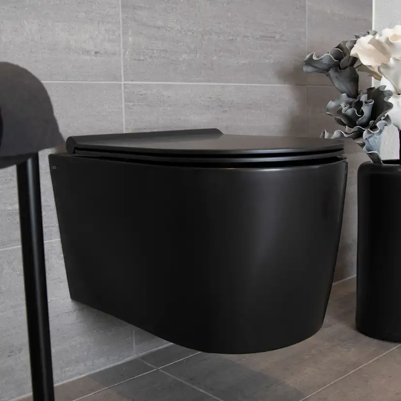 Toalettpaket LH Elba med WC-fixtur och Spolplatta