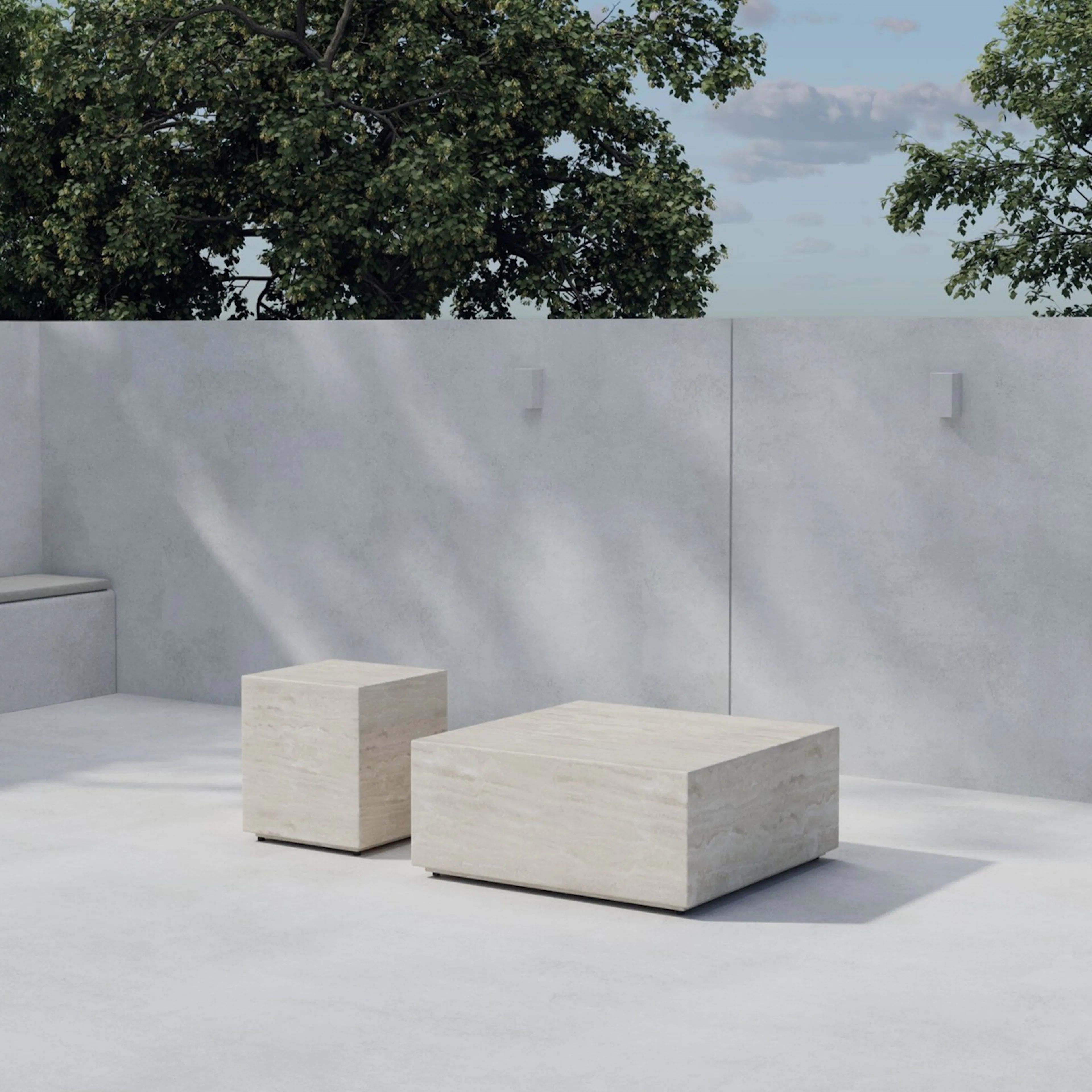 Soffbord Set Venture Home Lissabon