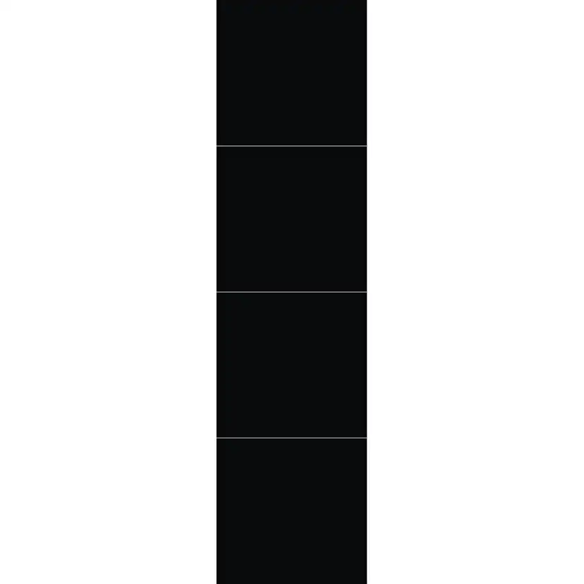 Våtrumsskiva Fibo Black 2024-M6060 S