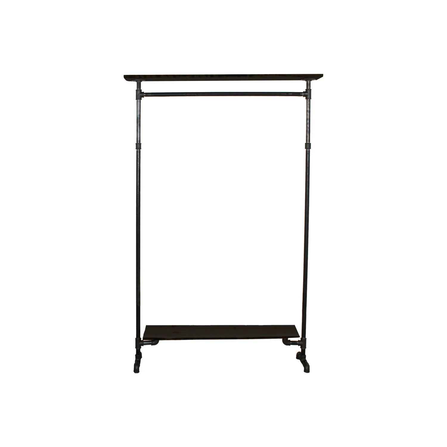 COPENHAGEN FRITSTÅENDE TØJSYSTEM - 2 HYLDER - 70 CM Bredd: 700 mm