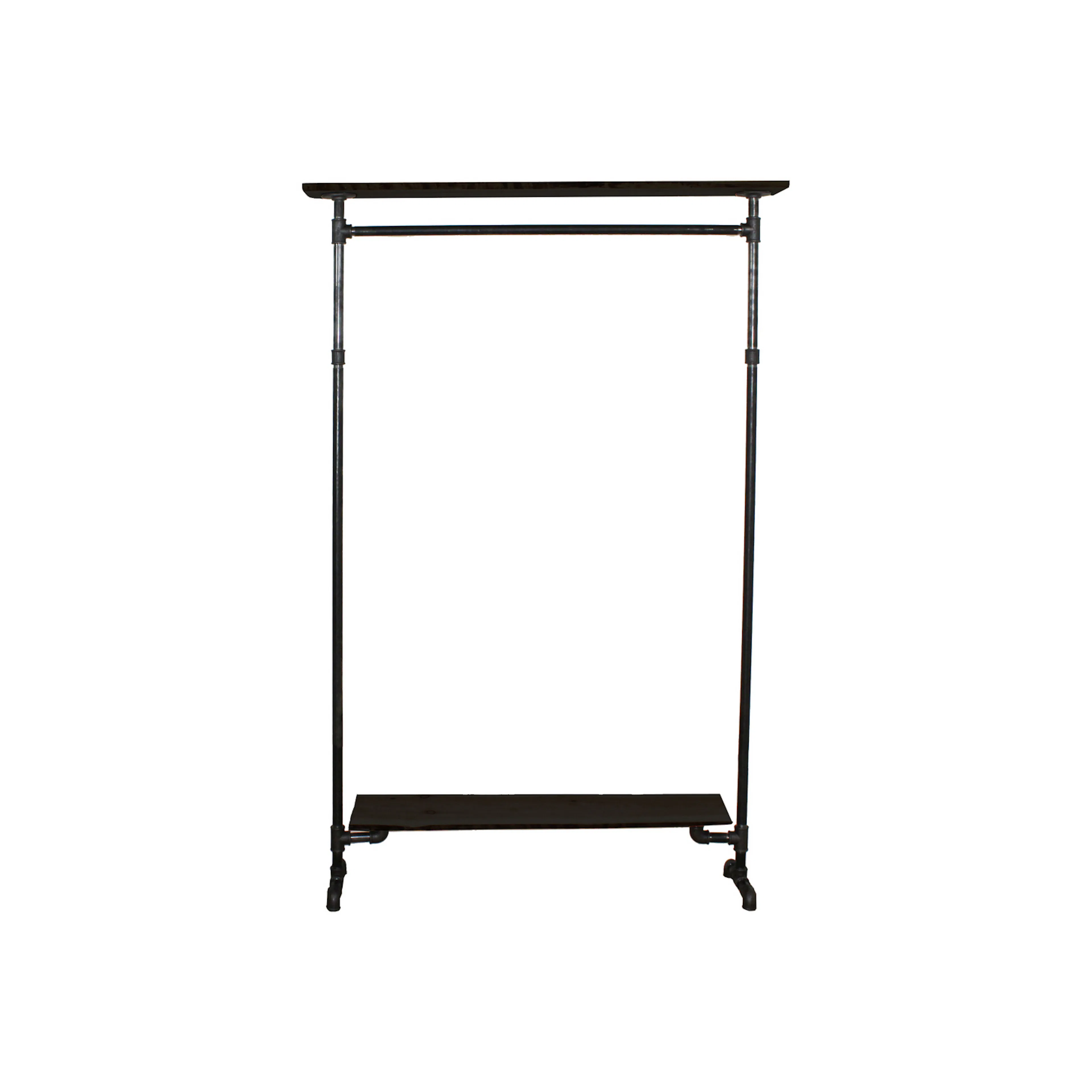 COPENHAGEN FRITSTÅENDE TØJSYSTEM - 2 HYLDER - 70 CM Bredd: 700 mm