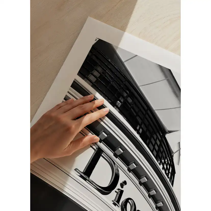 Poster Gallerix Dior Store B&W