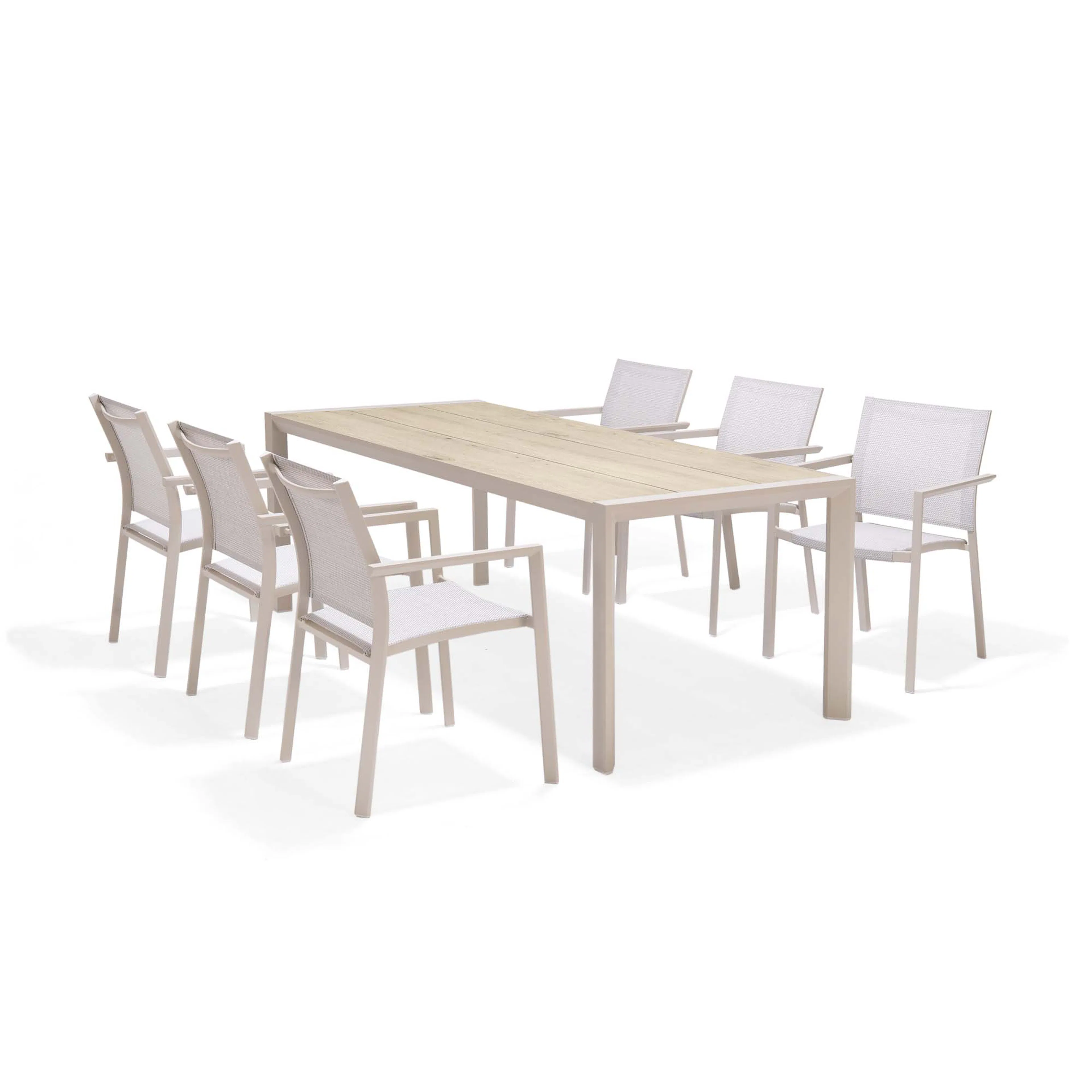 Matgrupp Utomhus LifestyleGarden Urbanite 205 cm 6 karmstolar