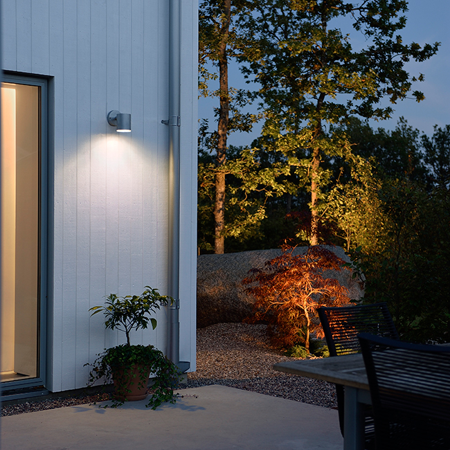 Vägglykta Gnosjö Konstsmide Ull Ned 8W Dimbar LED Galvaniserad