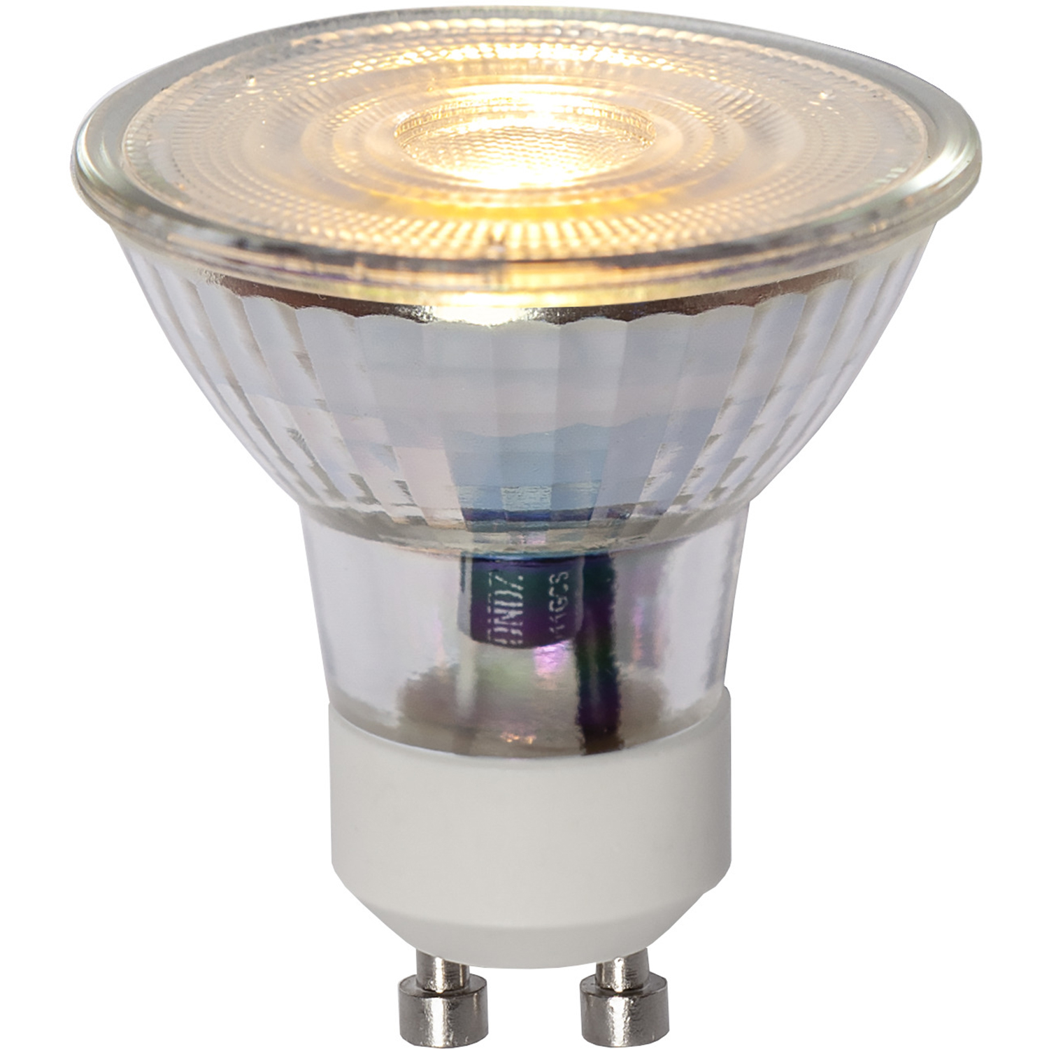 LED-lampa Star Trading GU10 MR16 Spotlight Glas 3-step