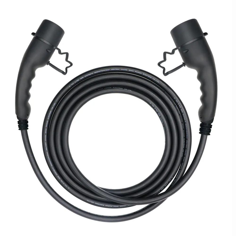 Laddkabel Motorwerk EV Type2–Type2 (5m, 3-fas)