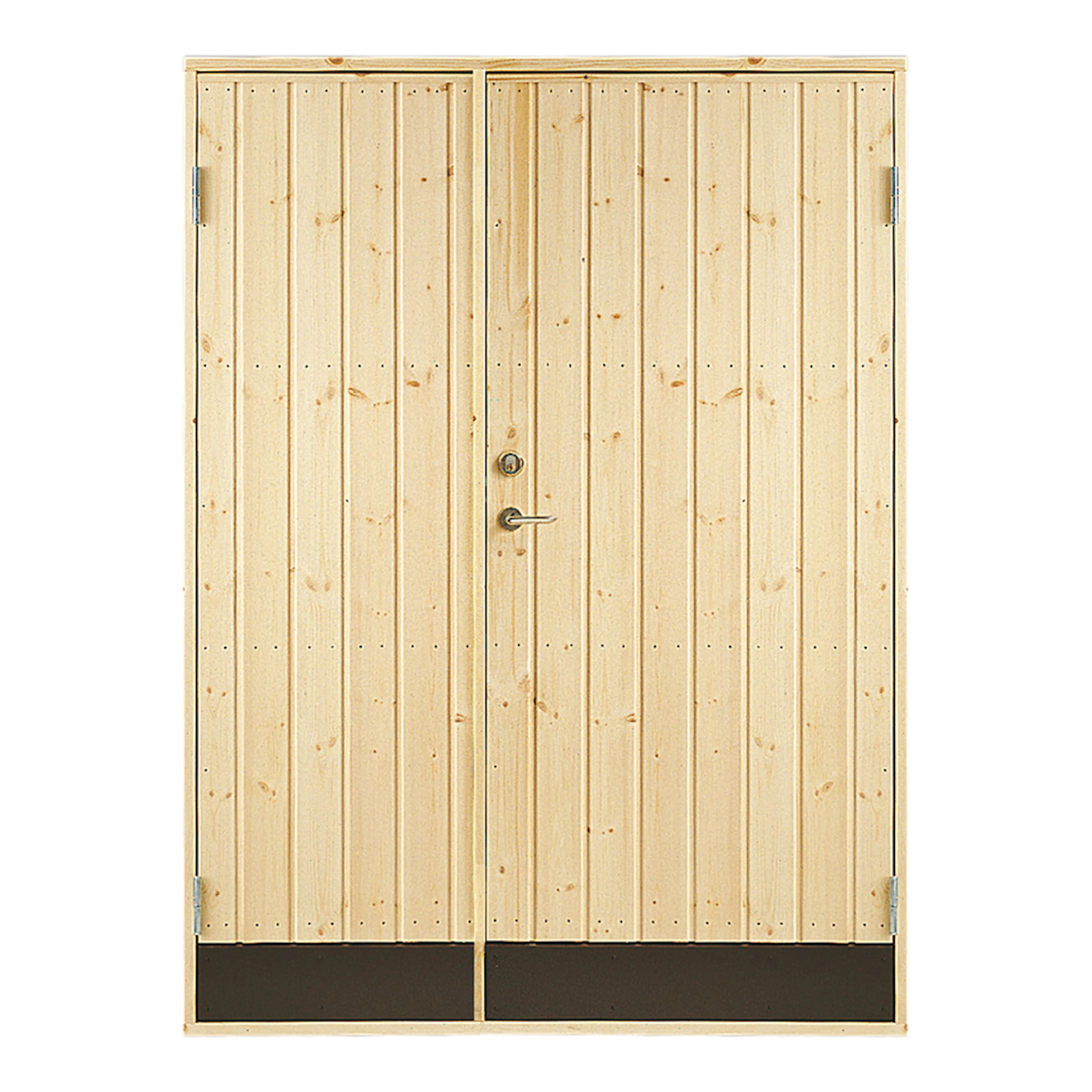 Dubbeldörr Jabo 10° Rak 13x19